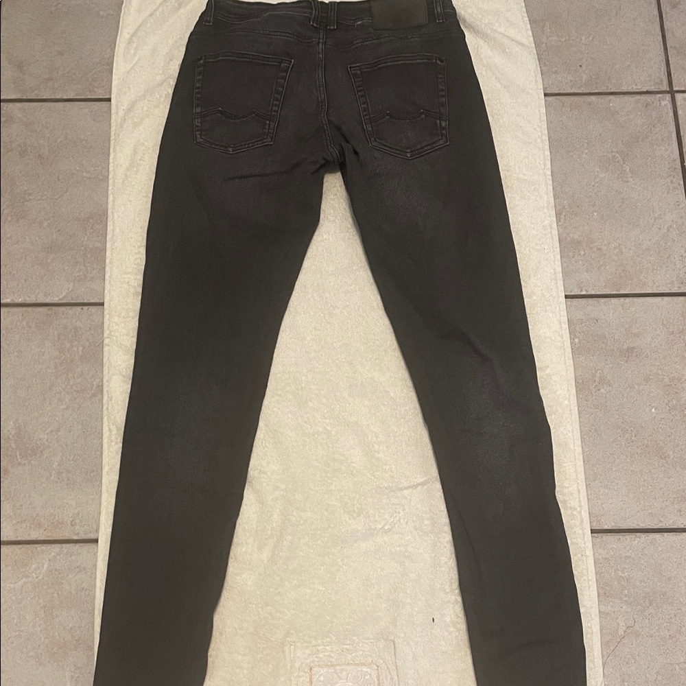 Chevignon Black Jeans with Butterflies - Picture 5 of 10